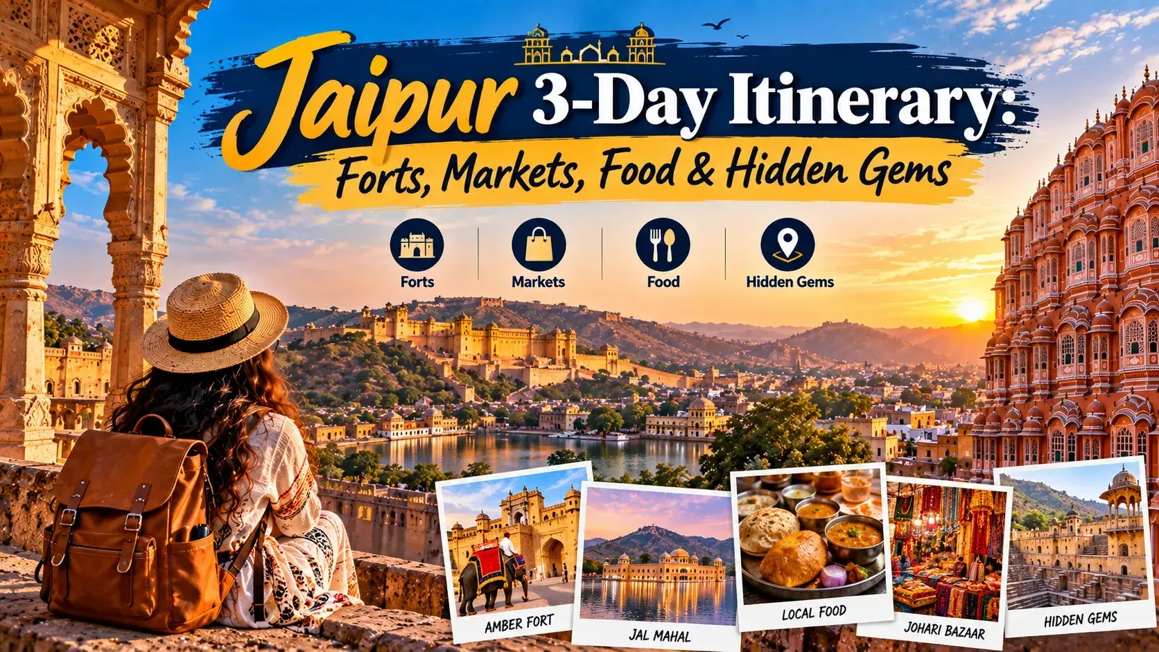 Historic architecture and heritage attractions in Jaipur, Rajasthan