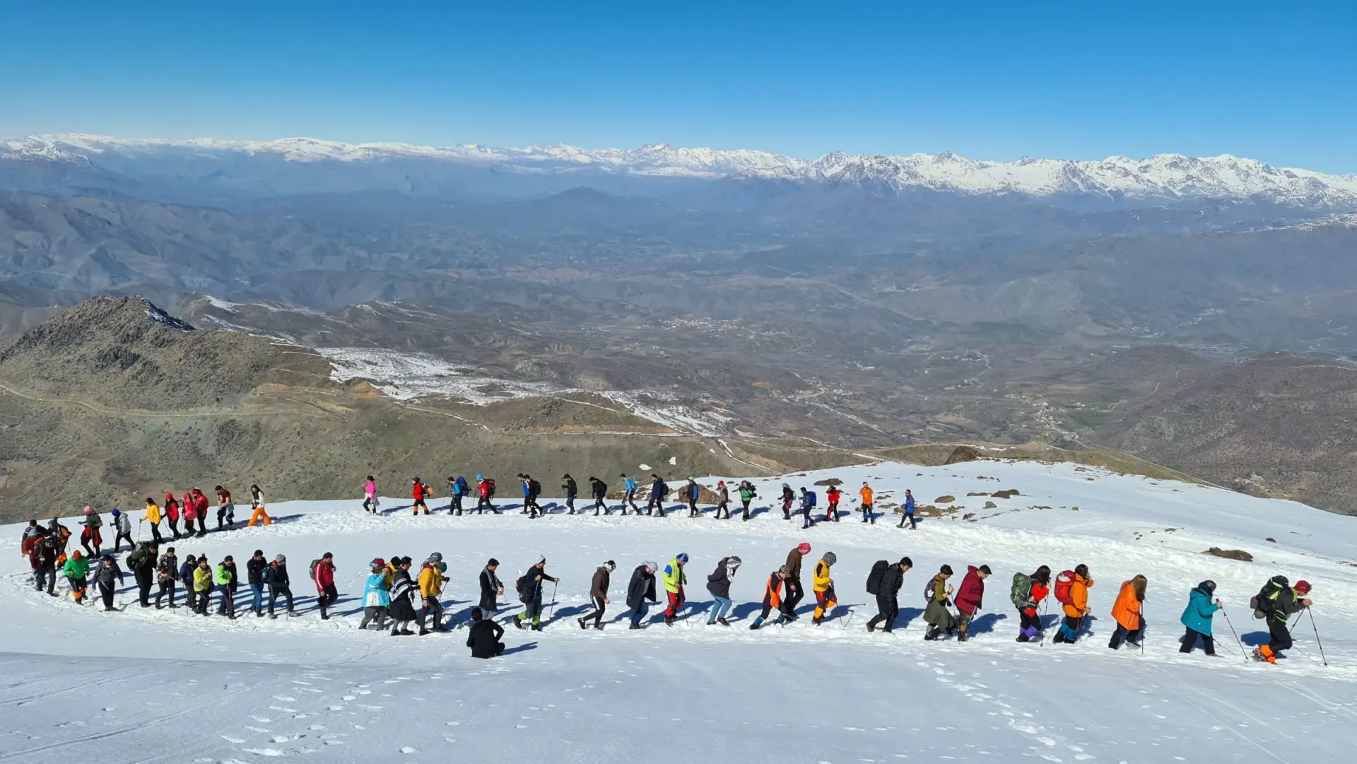 Snow-Covered Chopta Valley