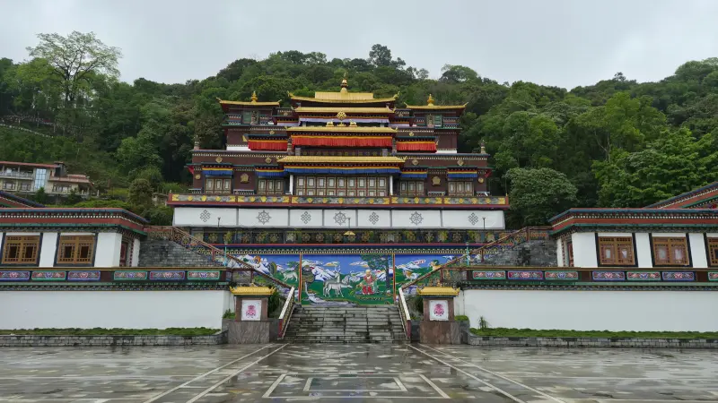 Traditional Monastery Architecture in Gangtok