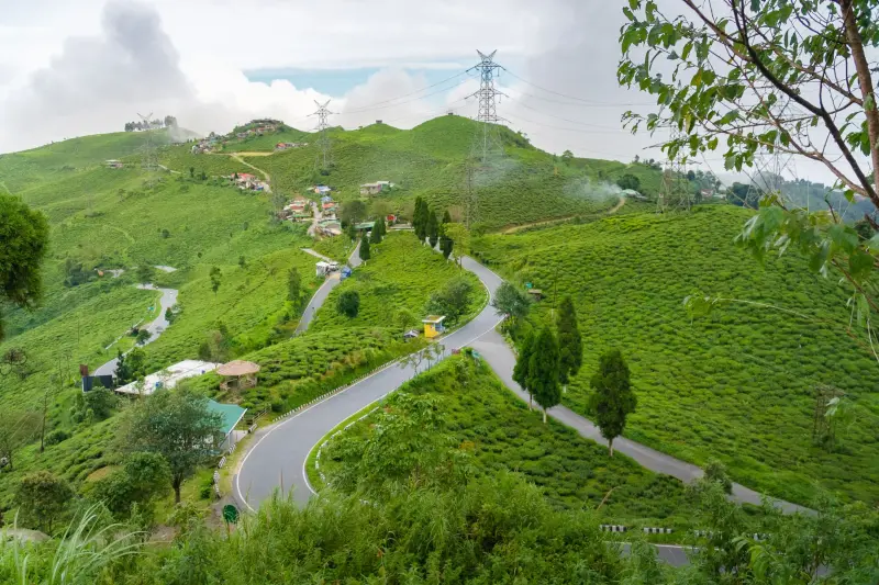Lush Green Valleys of Pelling
