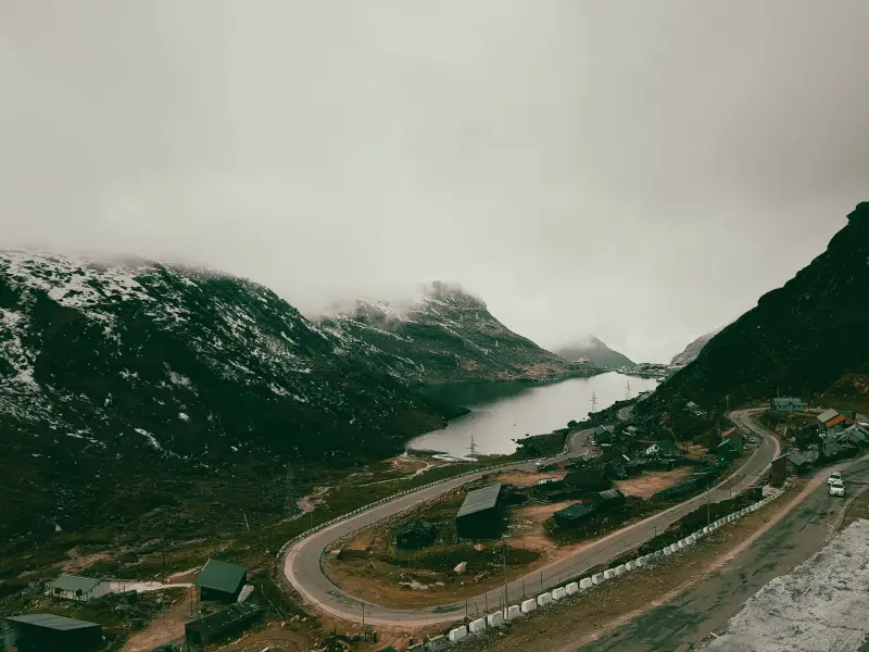 Winding Mountain Roads of North Sikkim