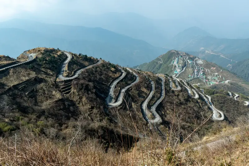 Panoramic Himalayan Mountain Views