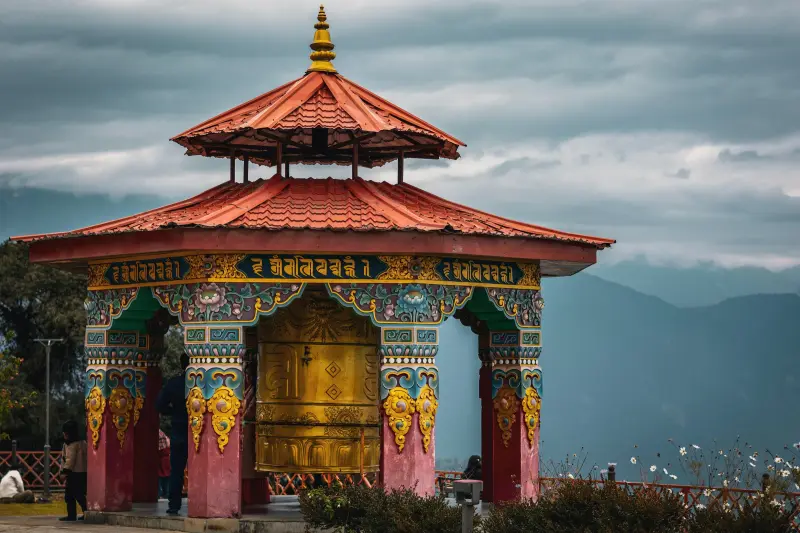 Beautiful Monastery in Sikkim