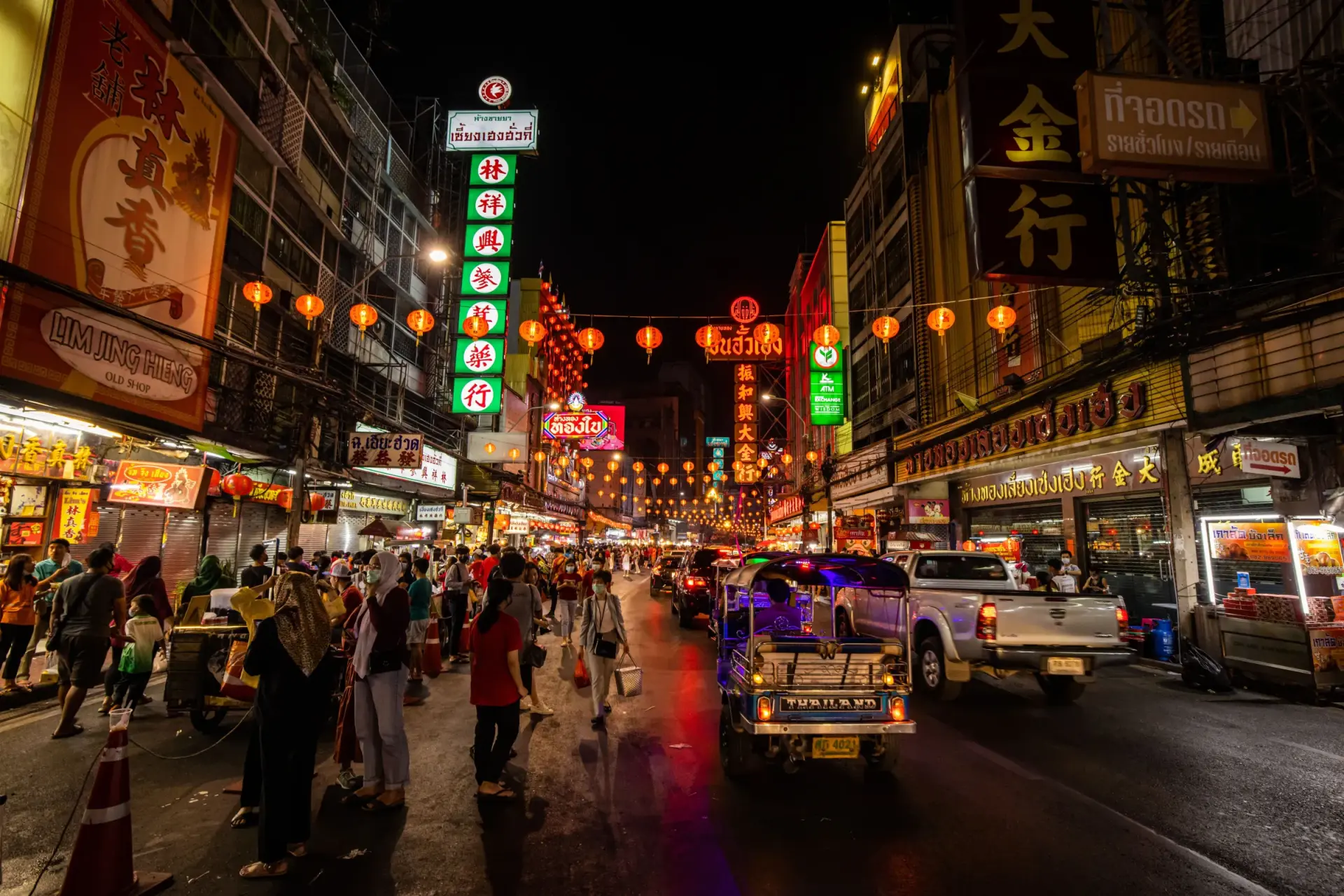 Vibrant Nightlife in Thailand